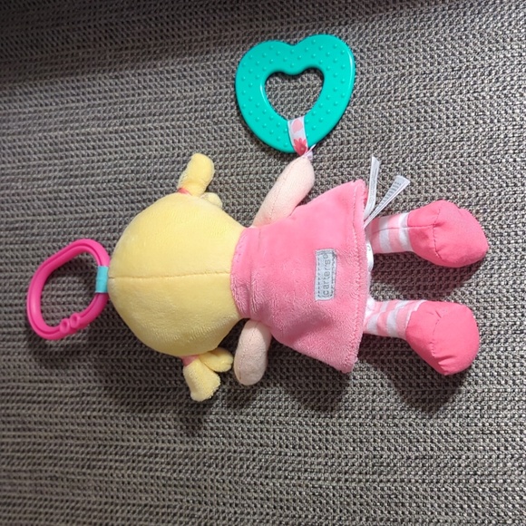 Carter's. Plush Doll with teether. my first Doll. 6 inches approximately. - Picture 2 of 5